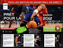 Tablet Screenshot of basketballstreaming.net